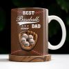 Best Baseball Dad Ever, Baseball and Glove - Personalized Custom Coffee Mug - DAD215_MG Best Baseball Dad Ever, Baseball and Glove - Personalized Custom Coffee Mug - DAD215_MG