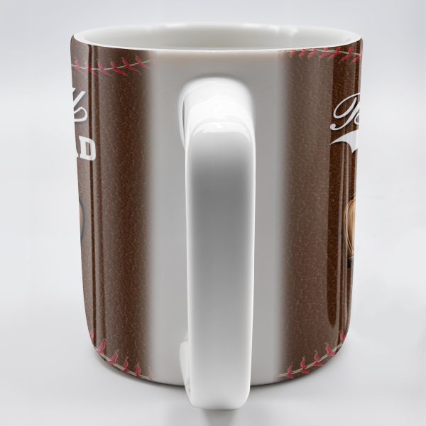 Best Baseball Dad Ever, Baseball and Glove - Personalized Custom Coffee Mug - DAD215_MG Best Baseball Dad Ever, Baseball and Glove - Personalized Custom Coffee Mug - DAD215_MG