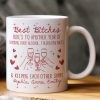 Best B*tches Here's To Another Year Of Us Laughing At Our Own Jokes - Personalized Mug Best B*tches Here's To Another Year Of Us Laughing At Our Own Jokes - Personalized Mug