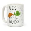 Best Buds Hedgehog Cactus Coffee Mug