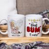 Best Bum Ever, Personalized Couple Mug, Gift For Couple Best Bum Ever, Personalized Couple Mug, Gift For Couple
