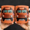 Best Bus Driver Appreciation Gift - Personalized Custom Coffee Mug - BUS001_MG