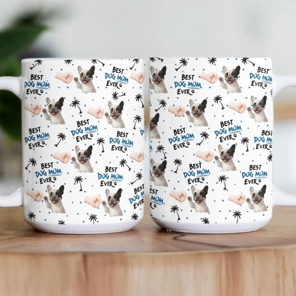 Best Cat Dad, Dog Mom Ever - New Version - Personalized Mug Best Cat Dad, Dog Mom Ever - New Version - Personalized Mug