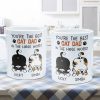 Best Cat Dad In The Hole World - Personalized Mug Best Cat Dad In The Hole World - Personalized Mug