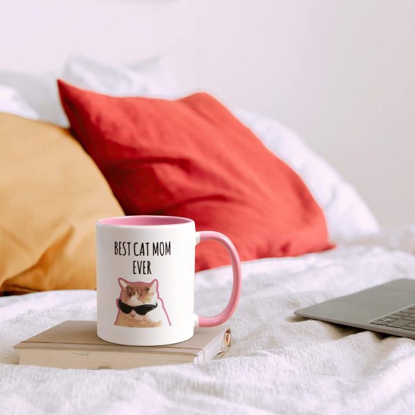 Best Cat Mom Ever Coffee Mug Gift for Cat Mom Women, Mothers Day Birthday Christmas Gift Best Cat Mom Ever Coffee Mug Gift for Cat Mom Women, Mothers Day Birthday Christmas Gift