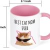 Best Cat Mom Ever Coffee Mug Gift for Cat Mom Women, Mothers Day Birthday Christmas Gift Best Cat Mom Ever Coffee Mug Gift for Cat Mom Women, Mothers Day Birthday Christmas Gift