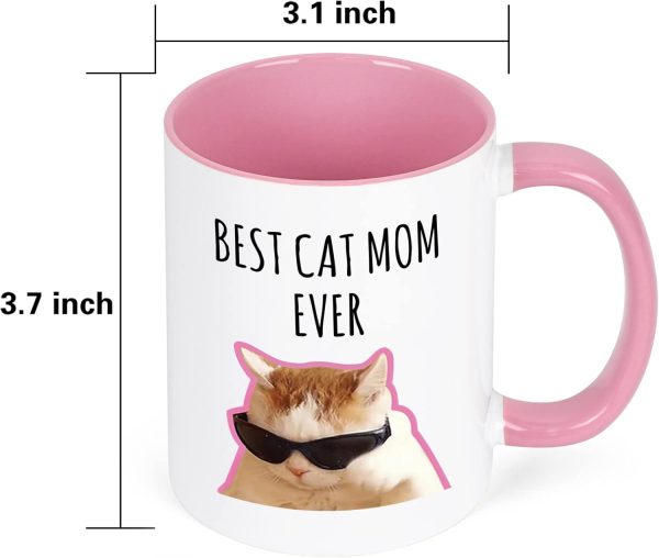 Best Cat Mom Ever Coffee Mug Gift for Cat Mom Women, Mothers Day Birthday Christmas Gift Best Cat Mom Ever Coffee Mug Gift for Cat Mom Women, Mothers Day Birthday Christmas Gift
