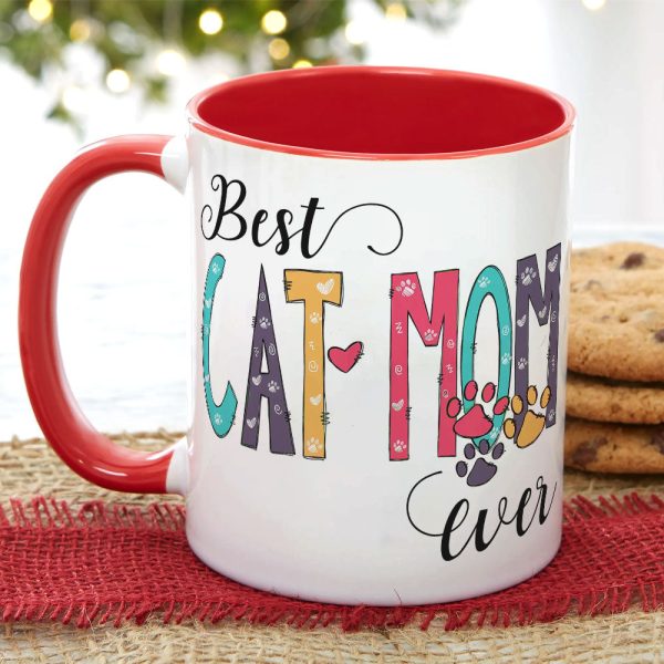 Best Cat Mom Ever Personalize Mug, Gift For Cat Lovers, Funny Cat Mom Mug Best Cat Mom Ever Personalize Mug, Gift For Cat Lovers, Funny Cat Mom Mug