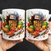 Best Chef Ever With Chef Hat And Vegetables - Personalized Custom Coffee Mug - JBS071_MG Best Chef Ever With Chef Hat And Vegetables - Personalized Custom Coffee Mug - JBS071_MG