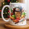 Best Chef Ever With Chef Hat And Vegetables - Personalized Custom Coffee Mug - JBS071_MG Best Chef Ever With Chef Hat And Vegetables - Personalized Custom Coffee Mug - JBS071_MG