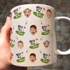 Best Dad By Par Funny Mug Golf Dad Custom Kid Face - Personalized Mug Best Dad By Par Funny Mug Golf Dad Custom Kid Face - Personalized Mug