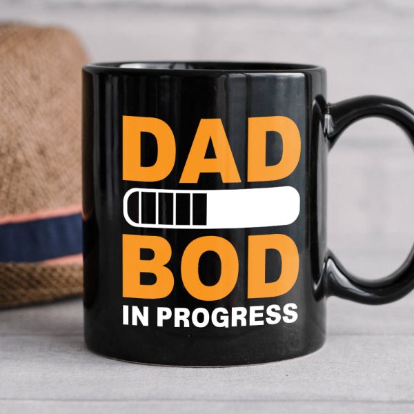Best Dad Drinking Gift 07DTDT220423TM Personalized Black Mug Best Dad Drinking Gift 07DTDT220423TM Personalized Black Mug