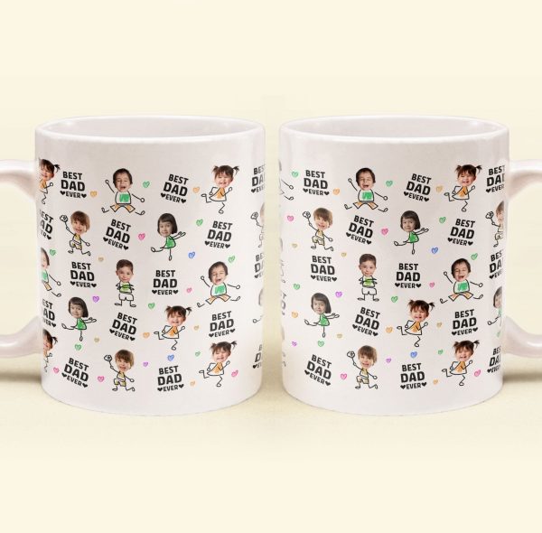 Best Dad Ever - Funny Version - Personalized Photo Mug Best Dad Ever - Funny Version - Personalized Photo Mug