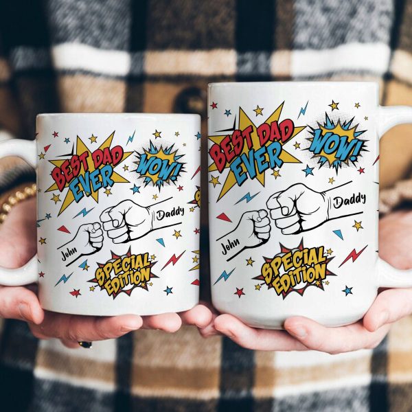 Best Dad Ever - Limited Edition - Personalized Mug Best Dad Ever - Limited Edition - Personalized Mug