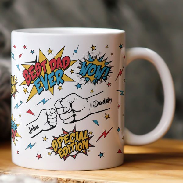 Best Dad Ever - Limited Edition - Personalized Mug Best Dad Ever - Limited Edition - Personalized Mug