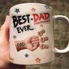 Best Dad Ever - Personalized Mug - Gift for Dad, Grandpa Father's Day | GR27 DUC4 Best Dad Ever - Personalized Mug - Gift for Dad, Grandpa Father's Day | GR27 DUC4