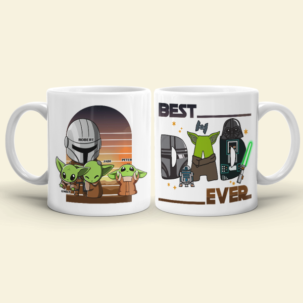 Best Dad Ever - Personalized Mug - Gift For Father's Day Best Dad Ever - Personalized Mug - Gift For Father's Day