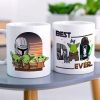 Best Dad Ever - Personalized White Mug Best Dad Ever - Personalized White Mug