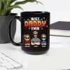 Best Dad Ever - Pixel Style - Personalized Mug