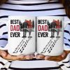 Best Dad Ever - Vintage Dad And Daughter, Son - New Version - Personalized Mug Best Dad Ever - Vintage Dad And Daughter, Son - New Version - Personalized Mug