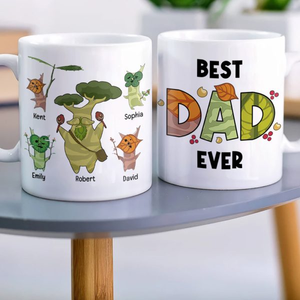 Best Dad Ever 06naqn020623 Personalized Coffee Mug Best Dad Ever 06naqn020623 Personalized Coffee Mug