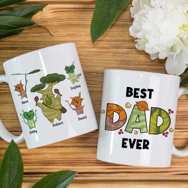 Best Dad Ever 06naqn020623 Personalized Coffee Mug Best Dad Ever 06naqn020623 Personalized Coffee Mug
