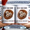 Best Dad Ever, Baseball Glove And Baseball - Personalized Custom Coffee Mug - DAD079_MG Best Dad Ever, Baseball Glove And Baseball - Personalized Custom Coffee Mug - DAD079_MG