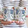 Best Dad Ever First Bump With 3D Inflated Effect Mug Personalized Gift HO82 890518 Best Dad Ever First Bump With 3D Inflated Effect Mug Personalized Gift HO82 890518