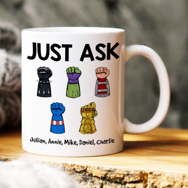 Best Dad Ever, Gift For Dad, Personalized Mug, Dad Fist Mug, Father's Day Gift 01DNHN230523HA Best Dad Ever, Gift For Dad, Personalized Mug, Dad Fist Mug, Father's Day Gift 01DNHN230523HA