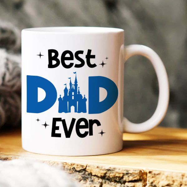 Best Dad Ever, Gift For Dad, Personalized Mug, Kid On Dad's Shoulder Mug, Father's Day Gift 02DNHN040523HH Best Dad Ever, Gift For Dad, Personalized Mug, Kid On Dad's Shoulder Mug, Father's Day Gift 02DNHN040523HH