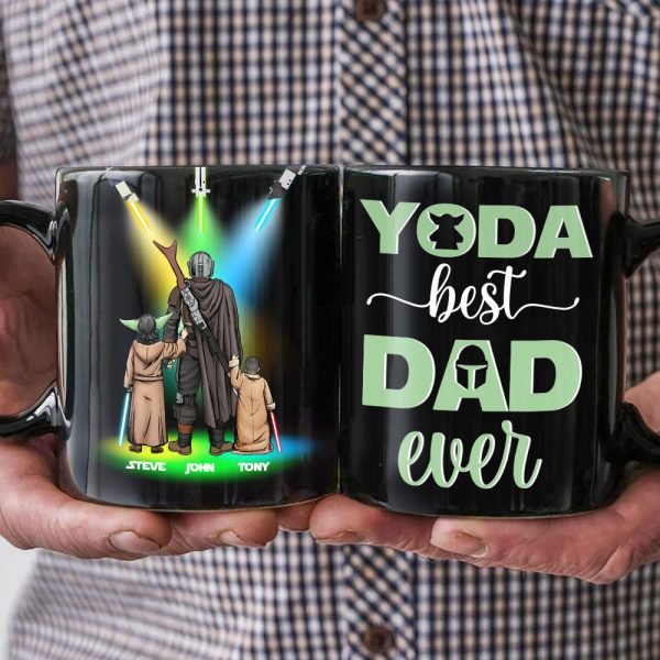 Best Dad Ever Personalized Coffee Mug 02OHPO250423HH