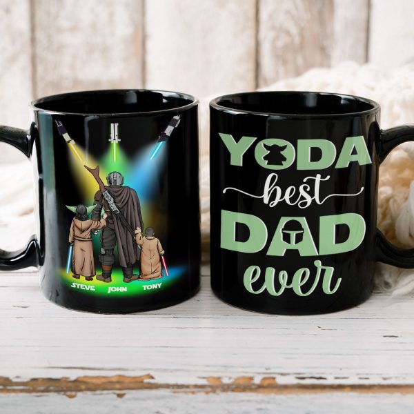 Best Dad Ever Personalized Coffee Mug 02OHPO250423HH