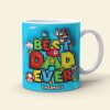 Best Dad Ever, Personalized Edge To Edge Mug, Custom Name Game Online Dad Mug 02NATI271023 Best Dad Ever, Personalized Edge To Edge Mug, Custom Name Game Online Dad Mug 02NATI271023