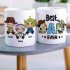 Best Dad Ever, Personalized Mug, Gift For Dads, Father's Day Gift, 04hutn170523ha Best Dad Ever, Personalized Mug, Gift For Dads, Father's Day Gift, 04hutn170523ha