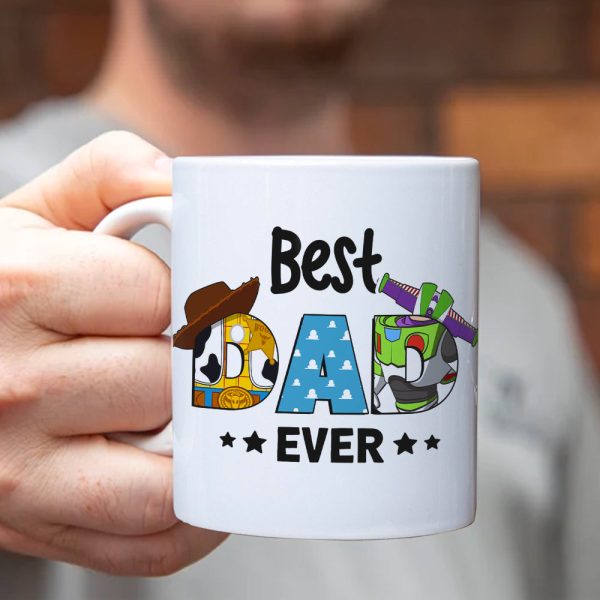 Best Dad Ever, Personalized Mug, Gift For Dads, Father's Day Gift, 04hutn170523ha Best Dad Ever, Personalized Mug, Gift For Dads, Father's Day Gift, 04hutn170523ha
