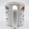 Best Dad Ever, Wow, Fist and Stars - Personalized Custom Coffee Mug - DAD039_MG
