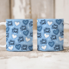 Best Dad With Heart Pattern 3D Inflated Effect Mug HO82 890524 Best Dad With Heart Pattern 3D Inflated Effect Mug HO82 890524