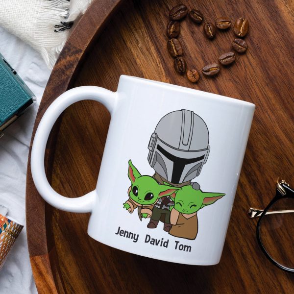 Best Dada Lorian Ever Gift 03QHTN120523 White Star Family Mug