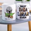 Best Dada Lorian Ever Gift 03QHTN120523 White Star Family Mug