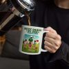 Best Daddy By Par 3D Effect - Personalized White Edge-to-Edge Mug Best Daddy By Par 3D Effect - Personalized White Edge-to-Edge Mug