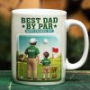 Best Daddy By Par 3D Effect - Personalized White Edge-to-Edge Mug Best Daddy By Par 3D Effect - Personalized White Edge-to-Edge Mug