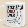 Best Daddy Ever - Family Personalized Custom 3D Inflated Effect Printed Mug - Father's Day, Gift For Dad, Grandpa Best Daddy Ever - Family Personalized Custom 3D Inflated Effect Printed Mug - Father's Day, Gift For Dad, Grandpa