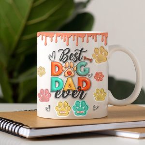 Best Dog Cat Mom Dad Ever Pet Mug Personalized Gift N304 890165