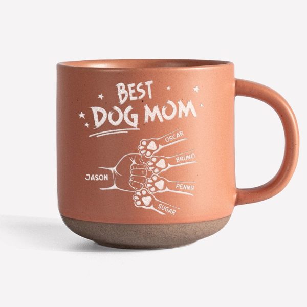 Best Dog Dad, Cat Dad, Dog Mom, Cat Mom Ever Personalized Engraved Pottery Mug HA75 891584 Best Dog Dad, Cat Dad, Dog Mom, Cat Mom Ever Personalized Engraved Pottery Mug HA75 891584