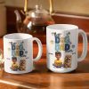 Best Dog Dad Ever - Personalized White Edge-to-Edge Mug Best Dog Dad Ever - Personalized White Edge-to-Edge Mug