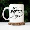Best Dog Dad Ever Hand Punch - Personalized Mug Best Dog Dad Ever Hand Punch - Personalized Mug