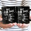 Best Dog Dad Ever Hand Punch - Personalized Mug Best Dog Dad Ever Hand Punch - Personalized Mug