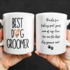 Best Dog Groomer Thanks For Taking Such Great Care - Personalized Custom Coffee Mug - DOG067_MG Best Dog Groomer Thanks For Taking Such Great Care - Personalized Custom Coffee Mug - DOG067_MG