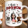 Best Dog Mom Dog Dad 3D - Personalized Mug Best Dog Mom Dog Dad 3D - Personalized Mug