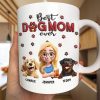 Best Dog Mom Dog Dad 3D - Personalized Mug Best Dog Mom Dog Dad 3D - Personalized Mug